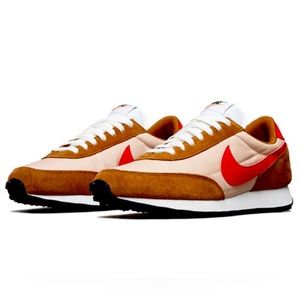 Nike Daybreak Brown, Tan ‘Siren Red' Size 8.5